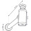 Click-clack Νιπτήρας Siphon Universal Rea Gold 2