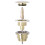 Click-clack Νιπτήρας Siphon Universal Rea Gold 5