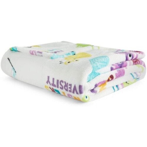 Primark Limited Monsters Inc Throw Blanket 120cm x 150cm Disney Pixar