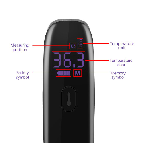 Infrared Forehead Thermometer Digital Touchless Temperature 1