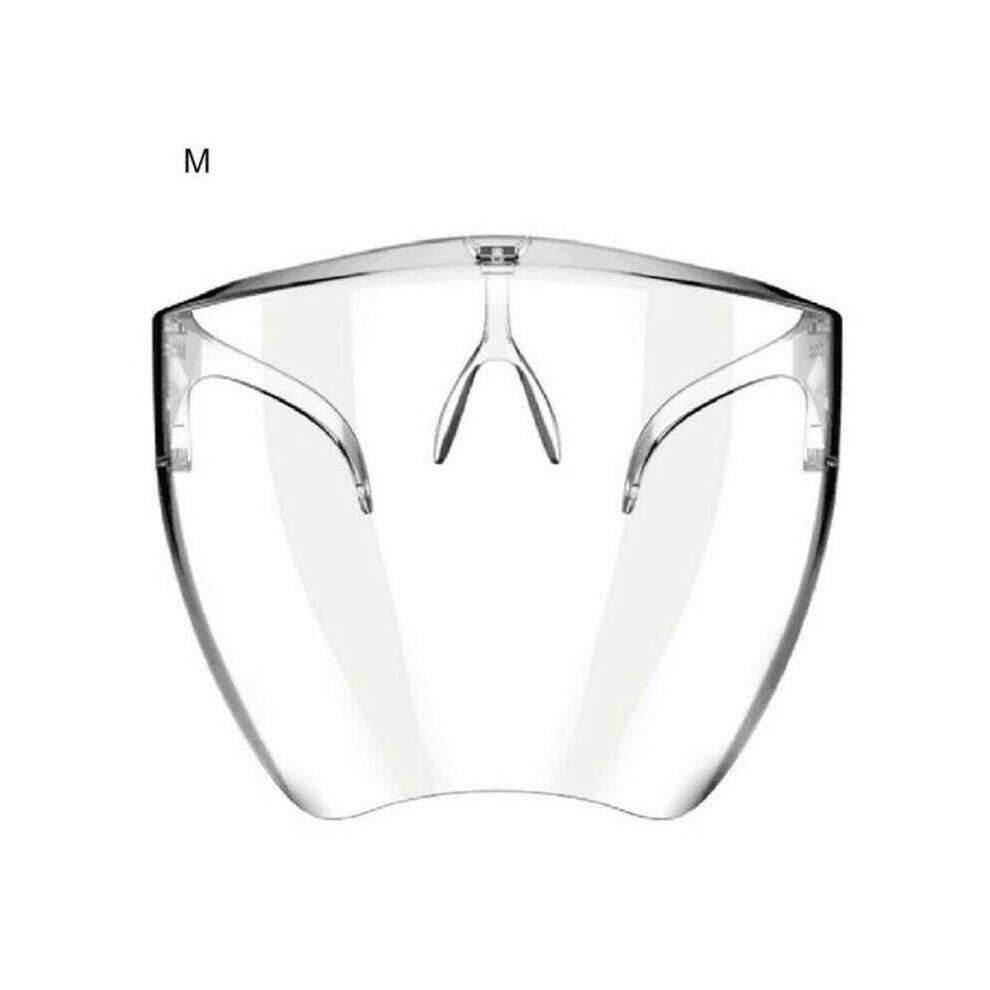 (M) Safety Face Shield Protective Facial Cover Clear Glasses Visor Ppe Mask 795340504201