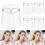 10pcs Safety Full Face Shield Visor Glasses Guard Protection Clear Mask 3