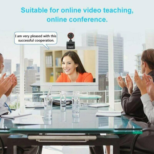 Web Camera With Microphone HD For Computer Laptop Webcam USB 2