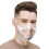 Durable Mask Clear Face Shield Combine Plastic Reusable Protection 8