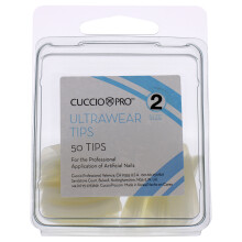 Cuccio Pro - Ultrawear Tips - 2 - for Women - Acrylic Nails - 50 Pc