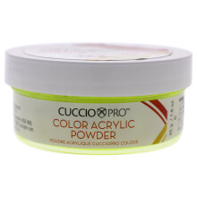 Cuccio Pro - Color Acrylic Powder - Neon Pineapple - for Women - Acrylic Powder - 1.6 oz