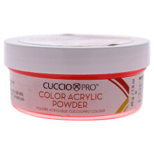 Cuccio Pro - Color Acrylic Powder - Neon Cherry - for Women - Acrylic Powder - 1.6 oz