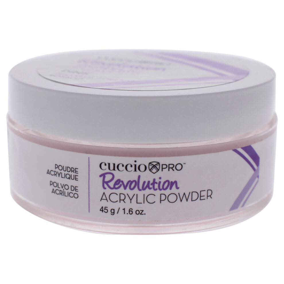Cuccio Pro Pink - Revolution Acrylic Powder - For Women - Acrylic Powder - 1.6 Oz