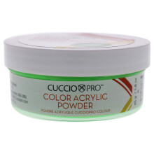 Cuccio Pro - Color Acrylic Powder - Neon Lime - for Women - Acrylic Powder - 1.6 oz