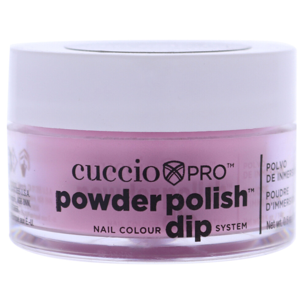 Cuccio Pink - Pro Powder Polish Nail Colour Dip System - For Women - Nail Powder - 0.5 Oz