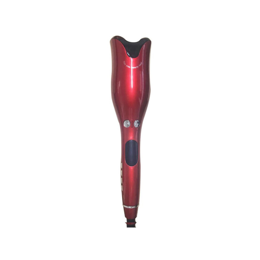 Spin N Curl Ceramic Rotating Curler, Ruby Red