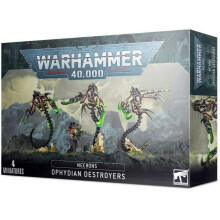 Games Workshop - Warhammer 40,000 - Necrons: Ophydian Destroyers - Tabletop Miniatures Wargame