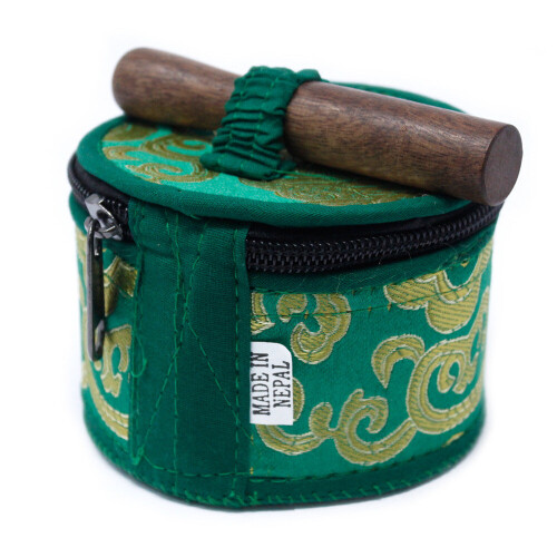 Mini Singing Bowl Gift Set - Green 1