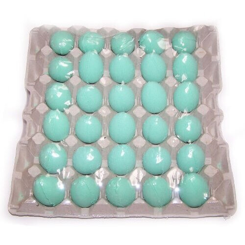 6X Bath Eggs in a Tray - Mango 2