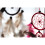 Bali Dreamcatchers - Medium Round - Black/White/Red 3