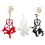 Bali Dreamcatchers - Small Heart - Black/White/Red 2