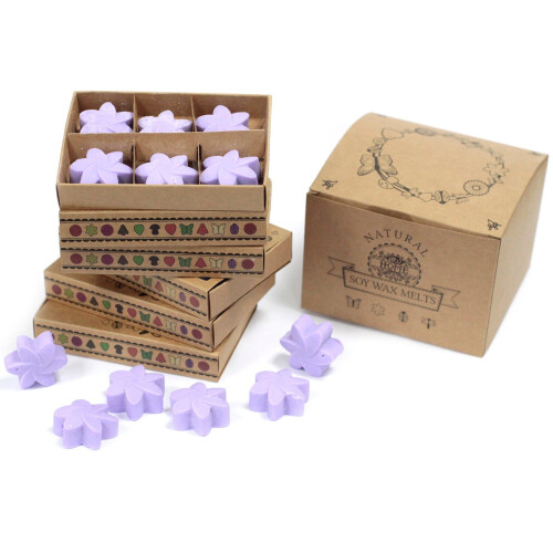 Box of 6  Wax Melts - Lavender Fields 1