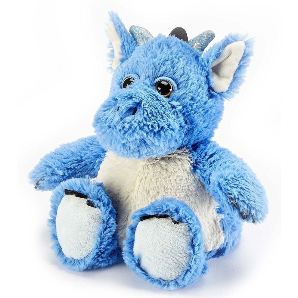 Warmies Blue Dragon Plush Microwavable Childrens Soft Toy Warmer