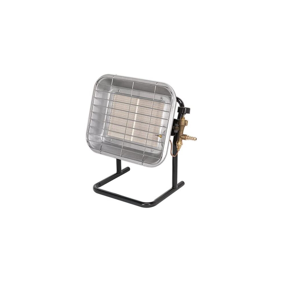 SEALEY LP14 Space Warmer Propane Heater with Stand 10,250-15,354Btu/hr LP14