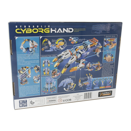 Construct & Create Water Powered Hydraulic Cyborg Hand 1