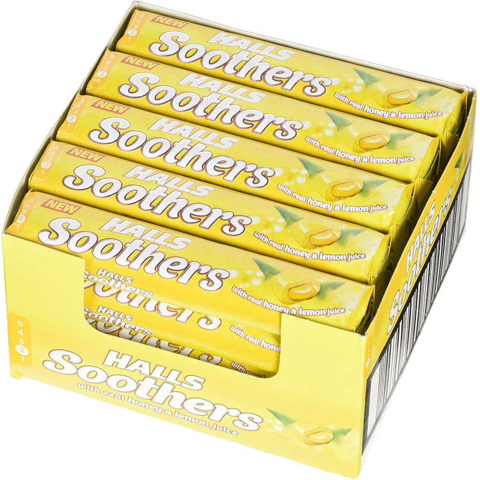 Halls Soothers Honey And Lemon - 45G - Image 10