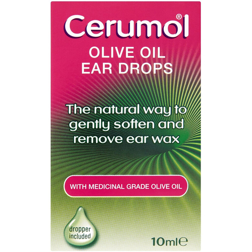 Cerumol Olive Oil Eardrops 10ml