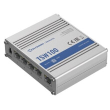 Teltonika · Switch · TSW100 · 5 Port Gigabit Industrial unmanaged POE Switch