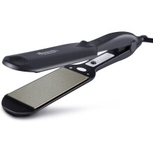 Professional Hair Straighteners Wide Plates for Thick Hair Five-speed Temperature Control Voltage Salon Fast Hair Styler UK Plug Black