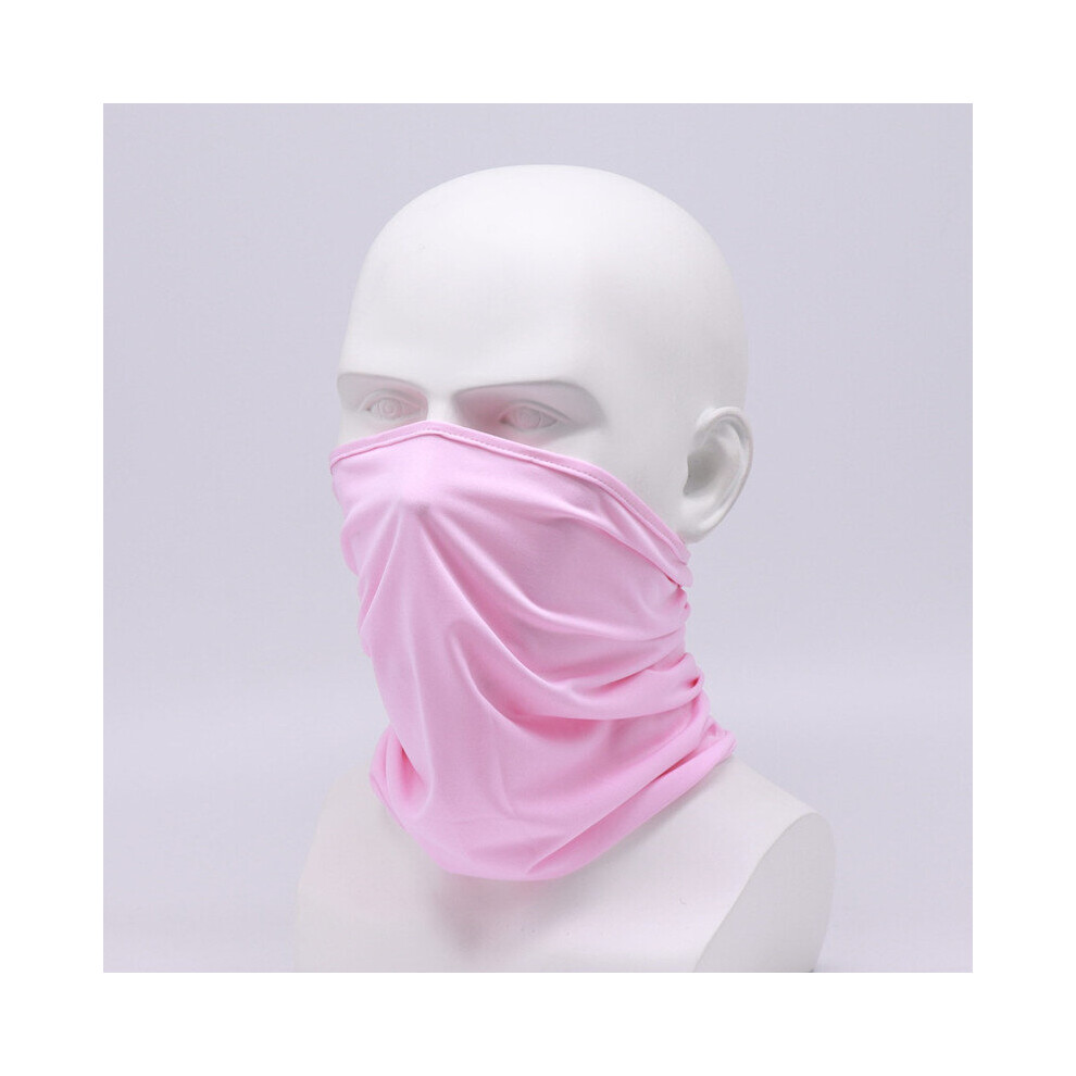 (Pink) Snood Face Covering | Reusable Washable Face Mask 7067315765126