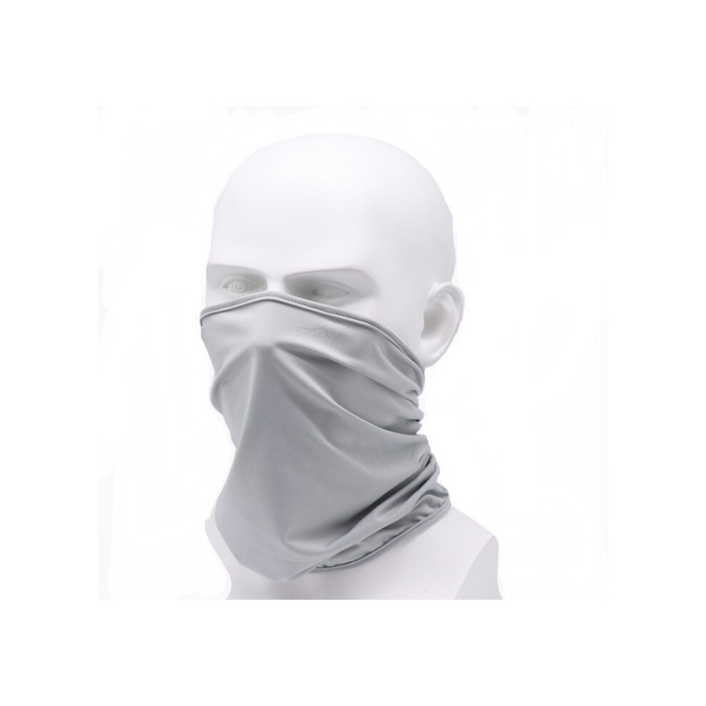 (Grey) Snood Face Covering | Reusable Washable Face Mask 7067315765157