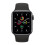 Apple Apple Watch SE GPS 40mm Space Gray θήκη αλουμινίου με μαύρο αθλητικό λουράκι 2