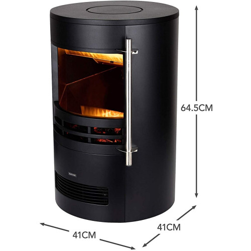 Warmlite Elmswell WL46022 2kW Flame Effect Electric Stove 2