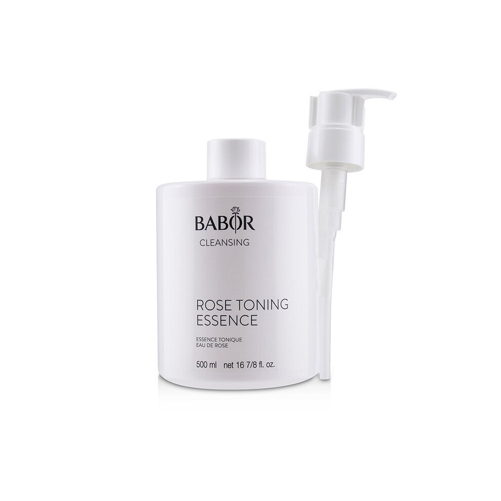 Babor Cleansing Rose Toning Essence (Salon Size) - 500Ml/16.7Oz
