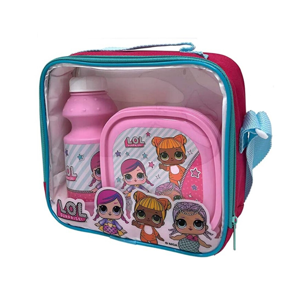 LOL Surprise! Childrens/Kids Lunch Bag Set