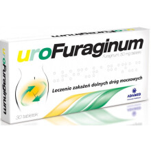 uroFURAGINUM Urinary Tract Infection ZakażeniaDrógMoczowych 30 tablets
