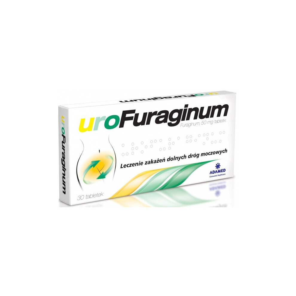 Adamed Urofuraginum Urinary Tract Infection Zakażeniadrógmoczowych 30 Tablets