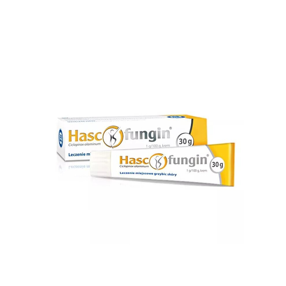 HascoFungin Athlete's Foot Ringworm Ciclopirox Olamine Antifungal Cream 30ml