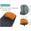 TREKOLOGY Cuscino da Viaggio Inflatable Ultralight - ALUFT 2.0 Compatto e Ergonomico 6