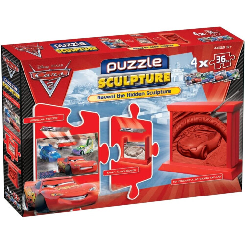 Disney Cars Disney Cars 2 Midi Puzzle Sculpture