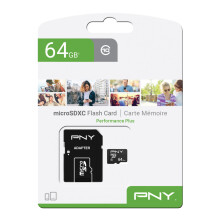 PNY Performance Plus 64 GB MicroSDXC Class 10