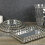 URBN Living (Rectangular, 32cm) Silver Mirror Trays | Decorative Display Stands 1