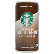Starbucks Fairtrade DoubleShot Espresso Premium Coffee 12 XDrink 200ml