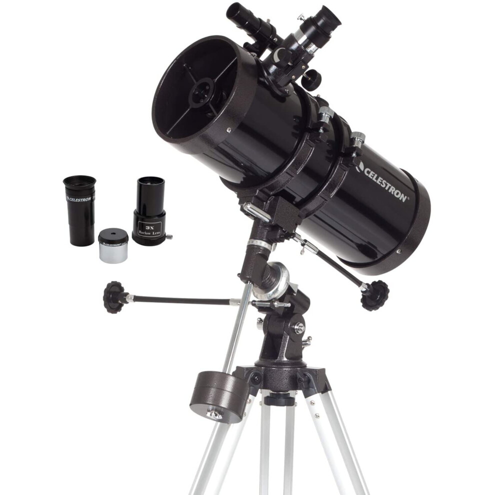 Celestron - PowerSeeker 127EQ Telescope - Manual Equatorial Telescope