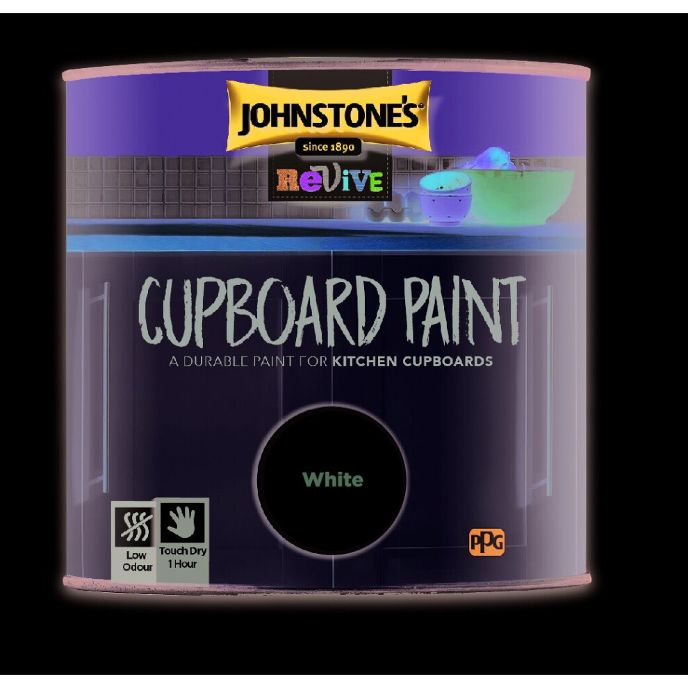 (White) Johnstone's Revive Cupboard Paint 750ml