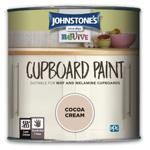 Johnstone's (Cocoa Cream) Johnstone's Revive Cupboard Paint 750ml