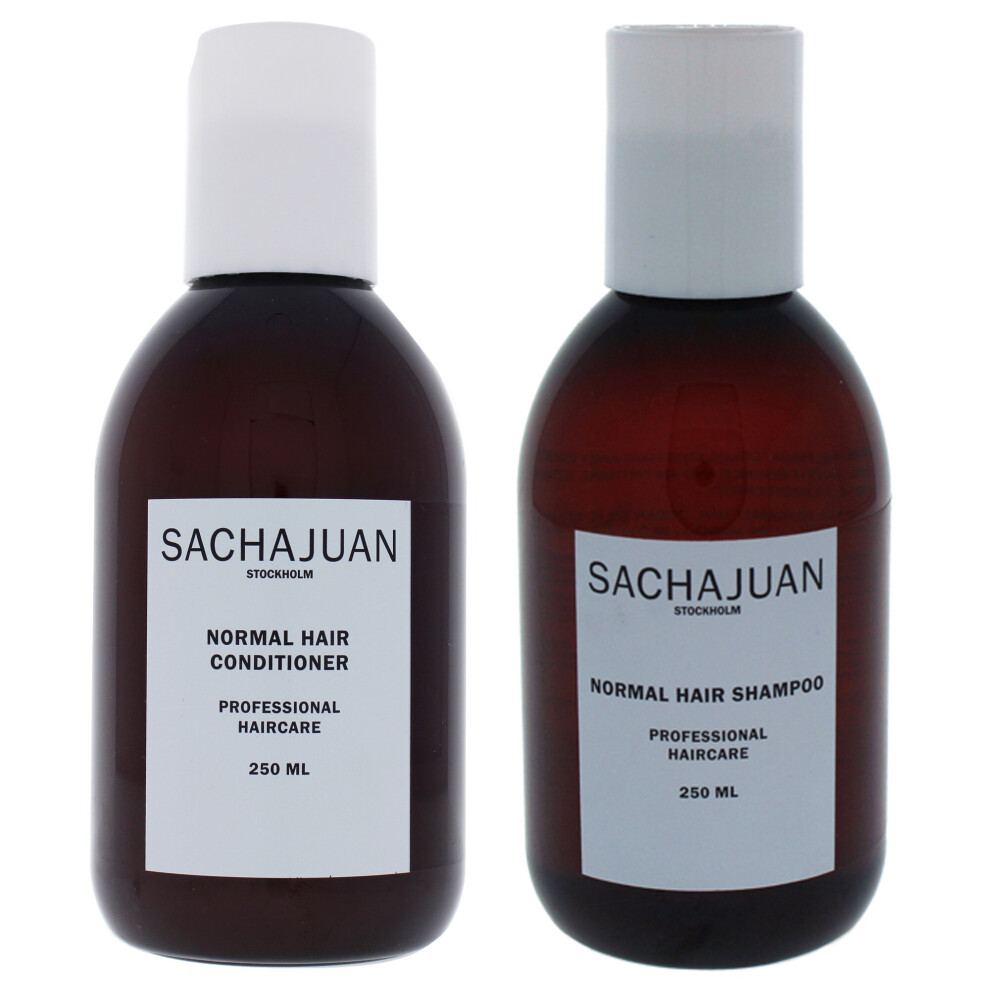 Sachajuan Normal Hair Shampoo And Condioner Kit - 2 Pc Kit 8.45Oz Shampoo, 8.4Oz Conditioner