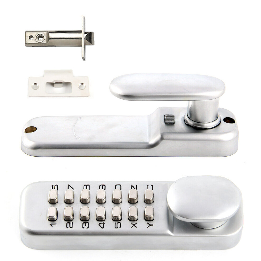 Mechanical Digital Door Lock Push Button Keypad Keyless Code 613310307945