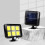 120 LED Solar Powered Outdoor Garden Light Security Flood Wall Lamp 11