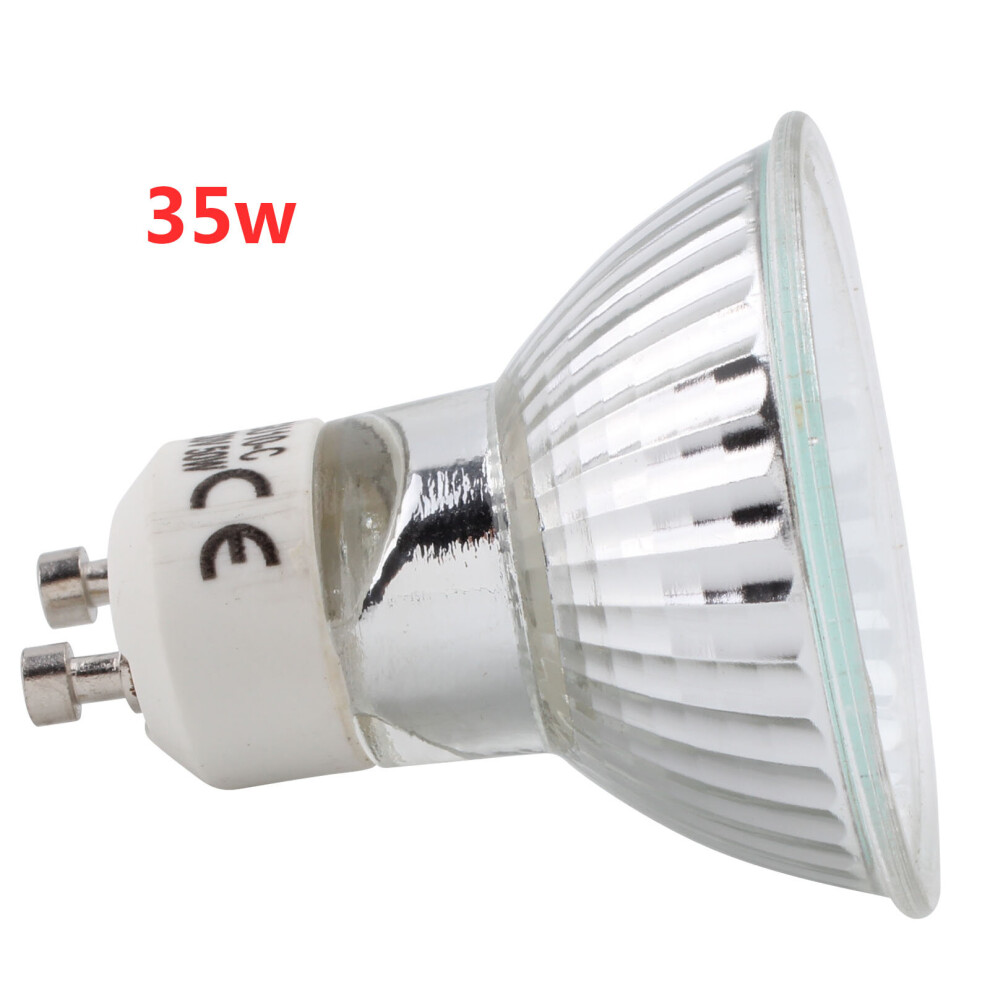 (35W) 10Pcs GU10 Halogen Spot Light Bulbs 220-240v