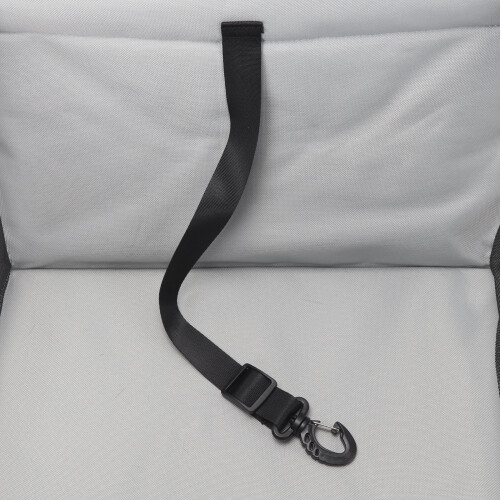 (Grey) Folding Dog Car Seat 2